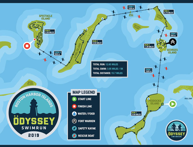 Boston Harbor Odyssey SwimRun Gallery Slowtwitch Blog   182779 Largest 02 BHISRMAP 